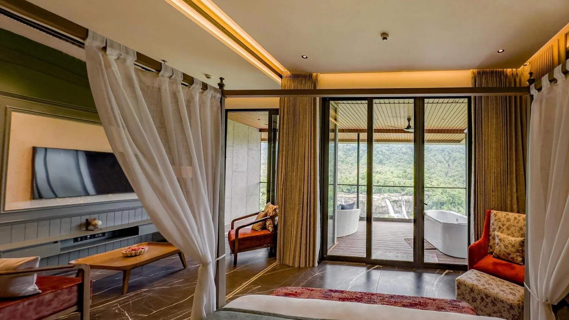 ***** Resort Flora Misty Falls Athirappilly India